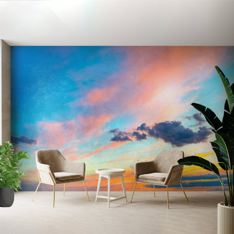 Tapete mit Motiv: Bunter Himmel