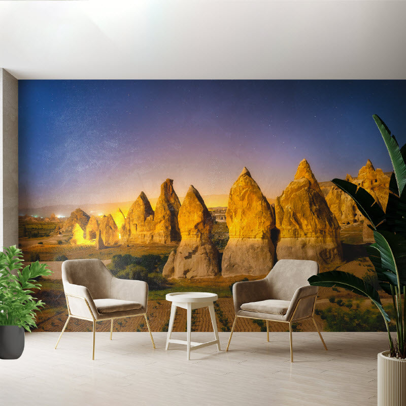 Tapete mit Motiv: Hohe Felsen