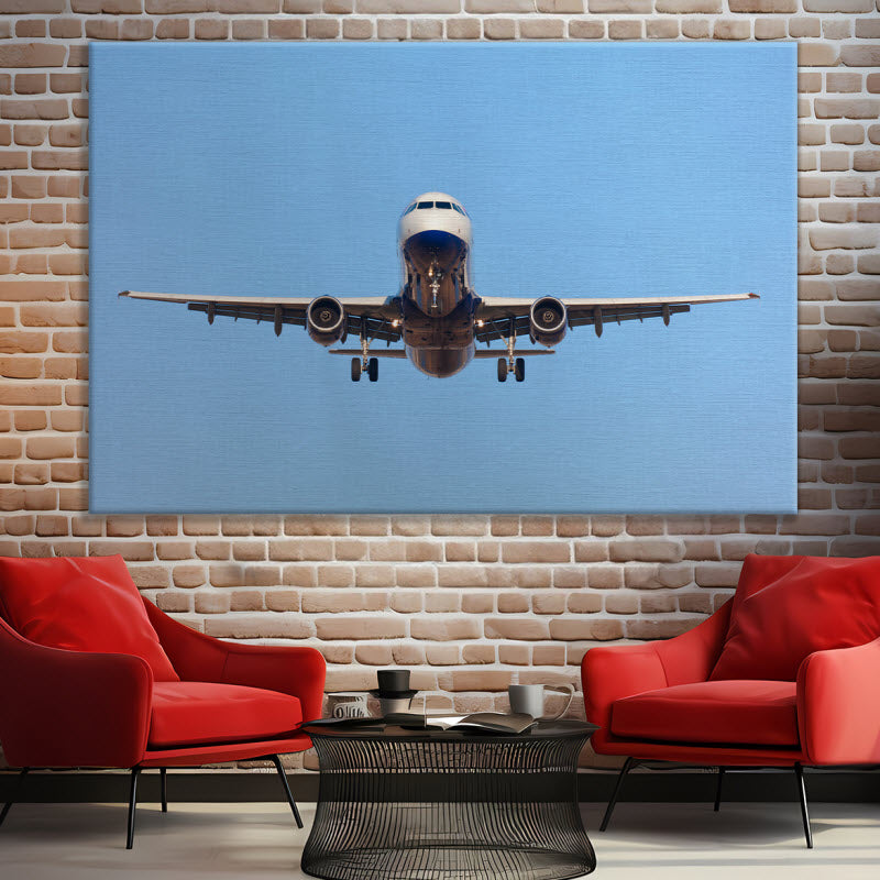 Leinwand mit Motiv: Flugzeug