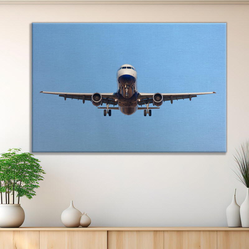 Leinwand mit Motiv: Flugzeug