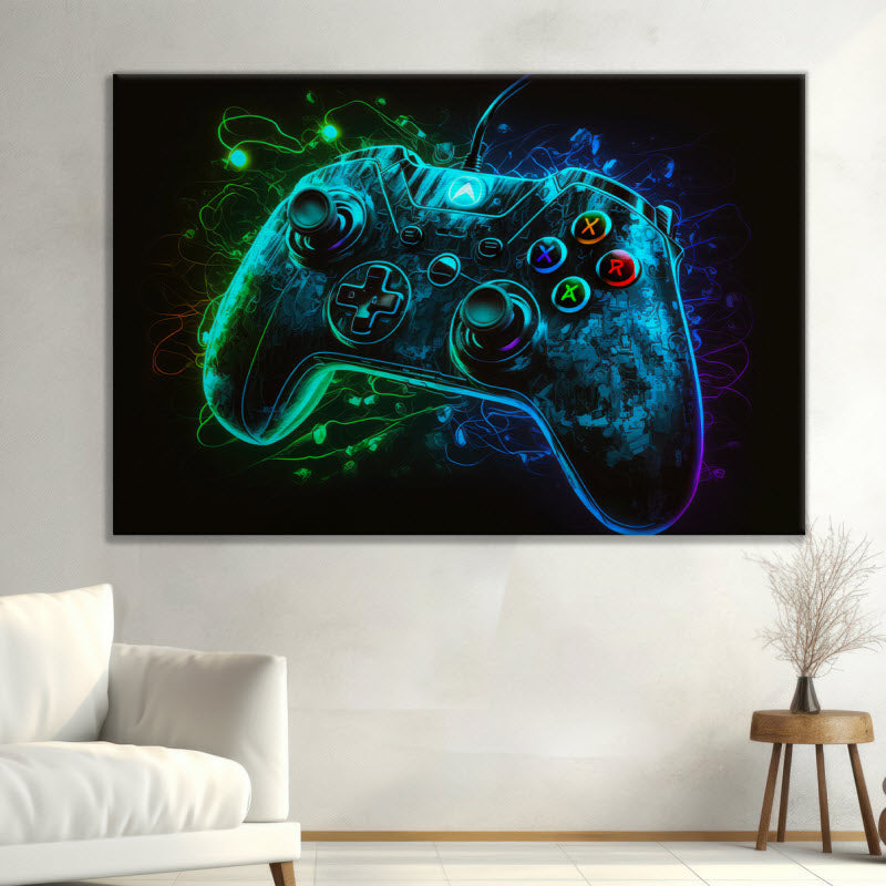 Leinwand mit Motiv: Controller