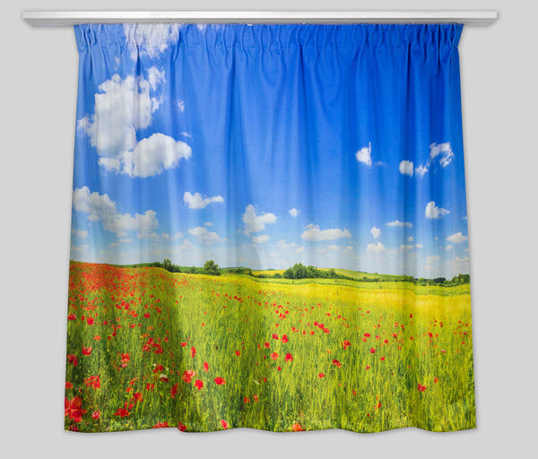 Fotovorhang mit Landschaft Motiv 130 cm