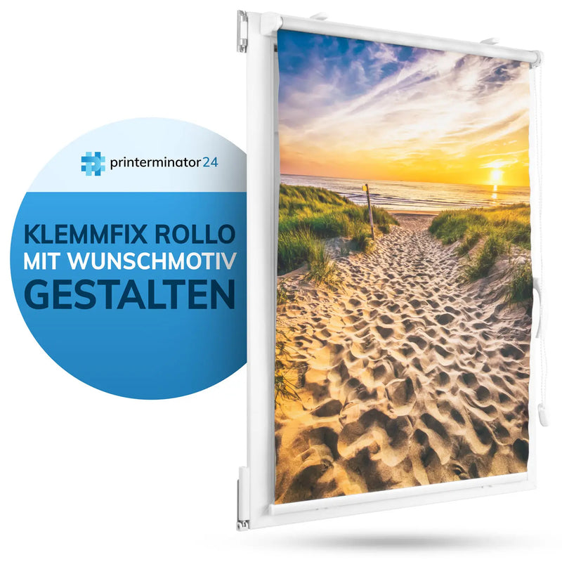 Klemmfix Rollo mit Wunschmotiv gestalten