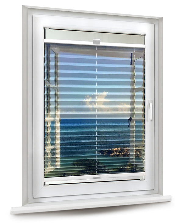 Stoffmuster Foto Plissee