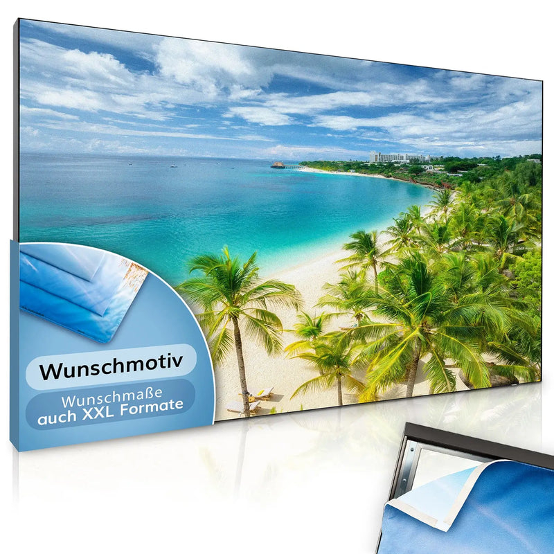 Textilspannrahmen mit Wunschmotiv und Wunschmaß - auch XXL Formate
