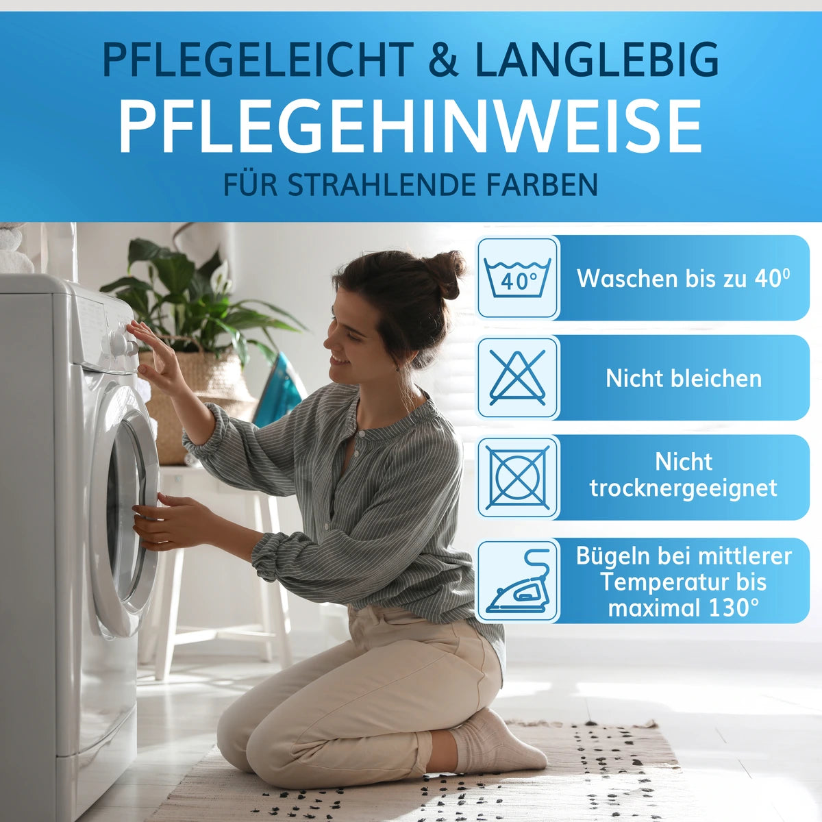 Pflegehinweise für bedruckte T-Shirts von Printerminator24.de