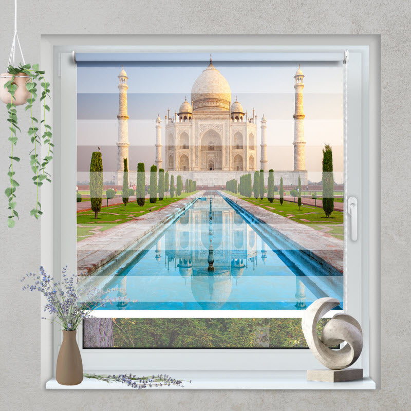 Klemmfix Doppelrollo mit Motiv: Taj Mahal