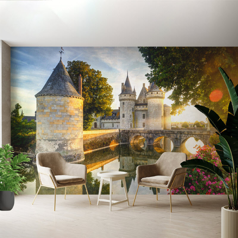 Tapete mit Motiv: Schloss Loire Tal