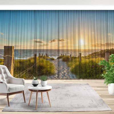 Fotovorhang: Der Weg zum Meer