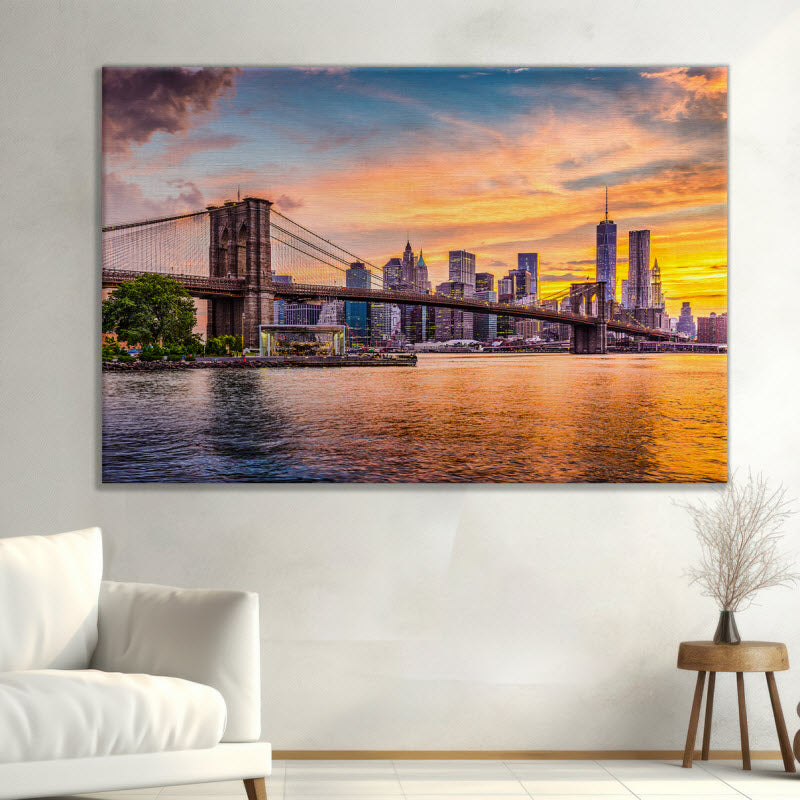 Leinwand mit Motiv: New York City