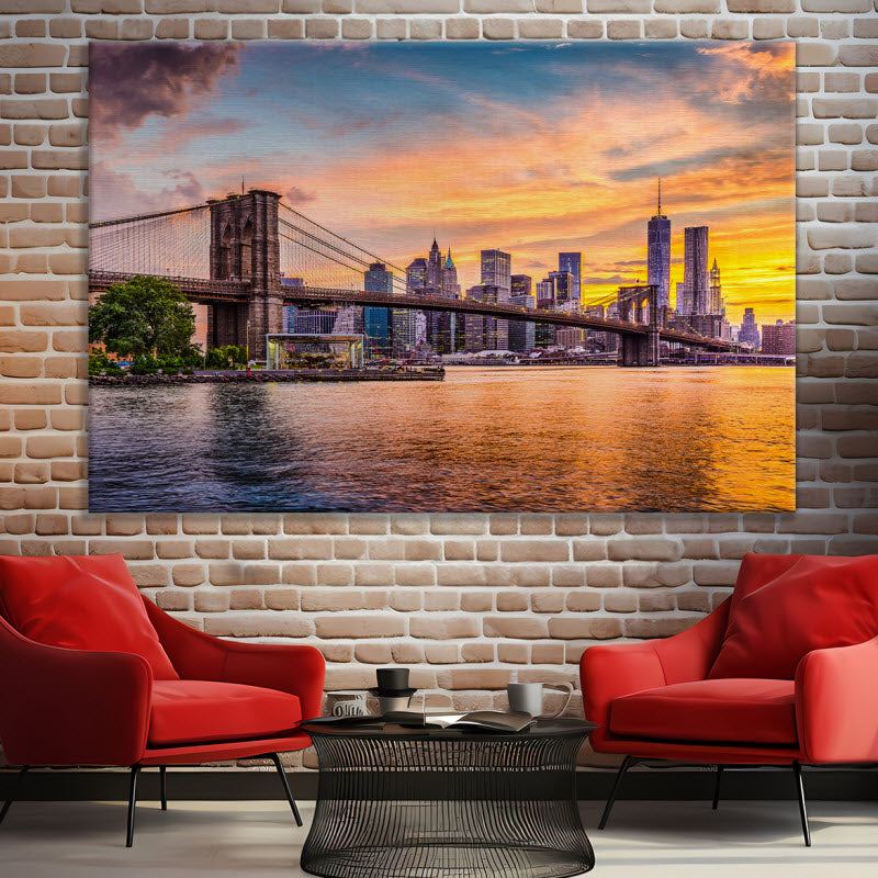 Leinwand mit Motiv: New York City