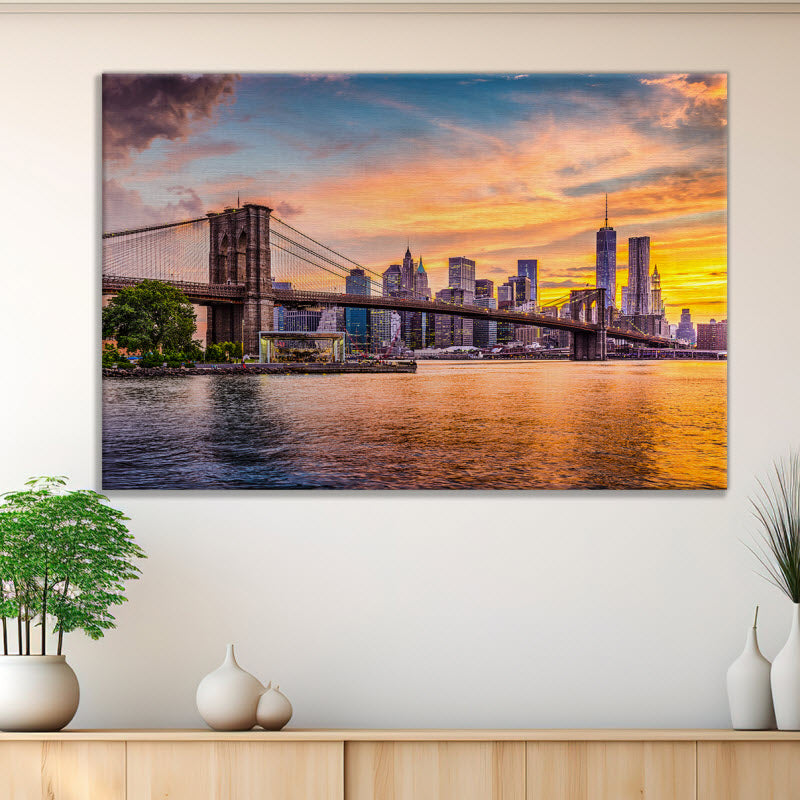 Leinwand mit Motiv: New York City