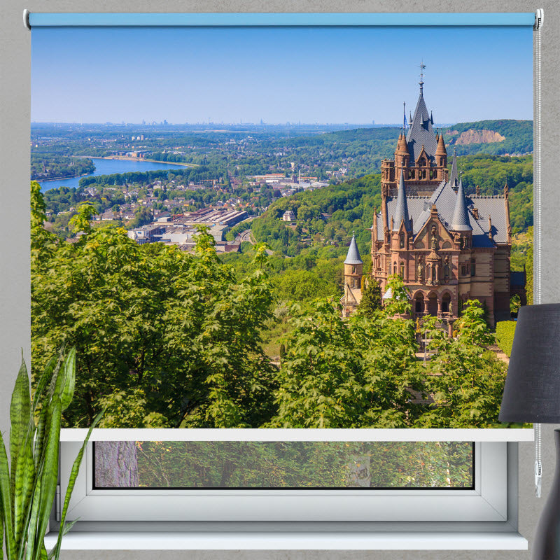 Rollo mit Motiv: Schloss Drachenburg