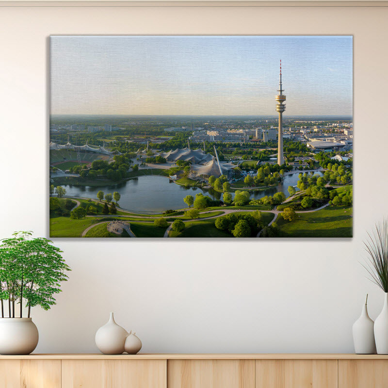 Leinwand mit Motiv: Olympiapark