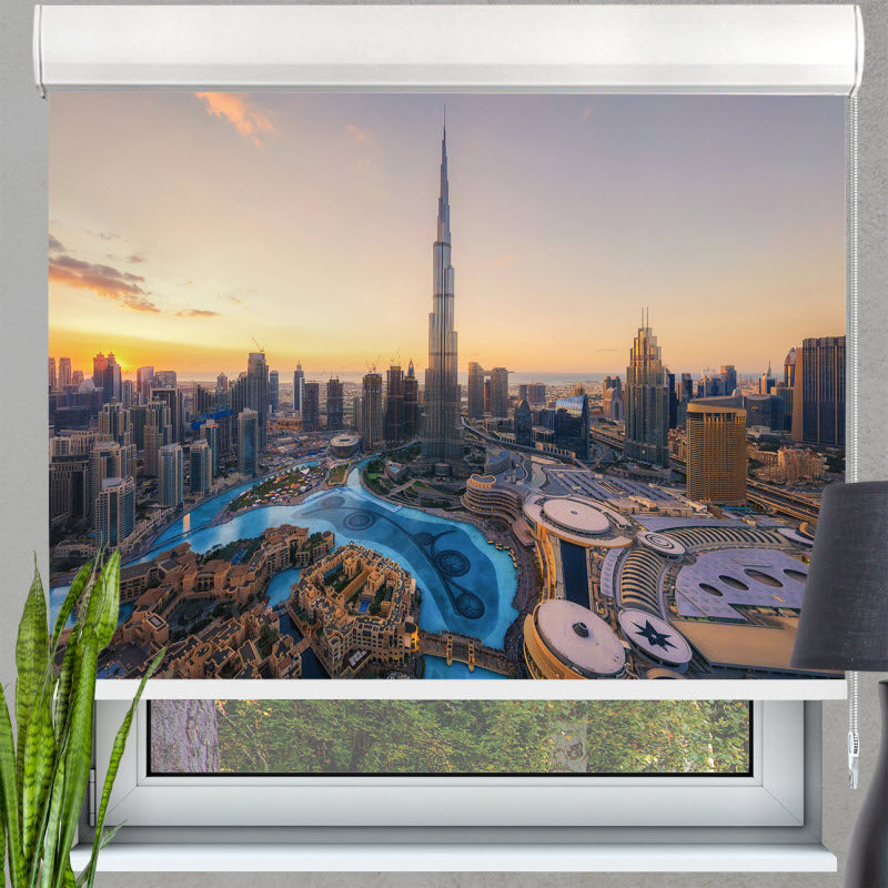 Kassettenrollo mit Motiv: Burj Khalifa - Dubai