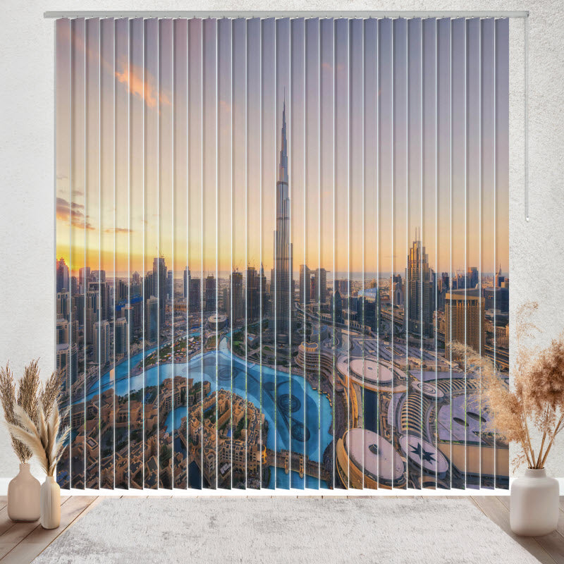 Lamellenvorhang mit Motiv: Burj Khalifa - Dubai