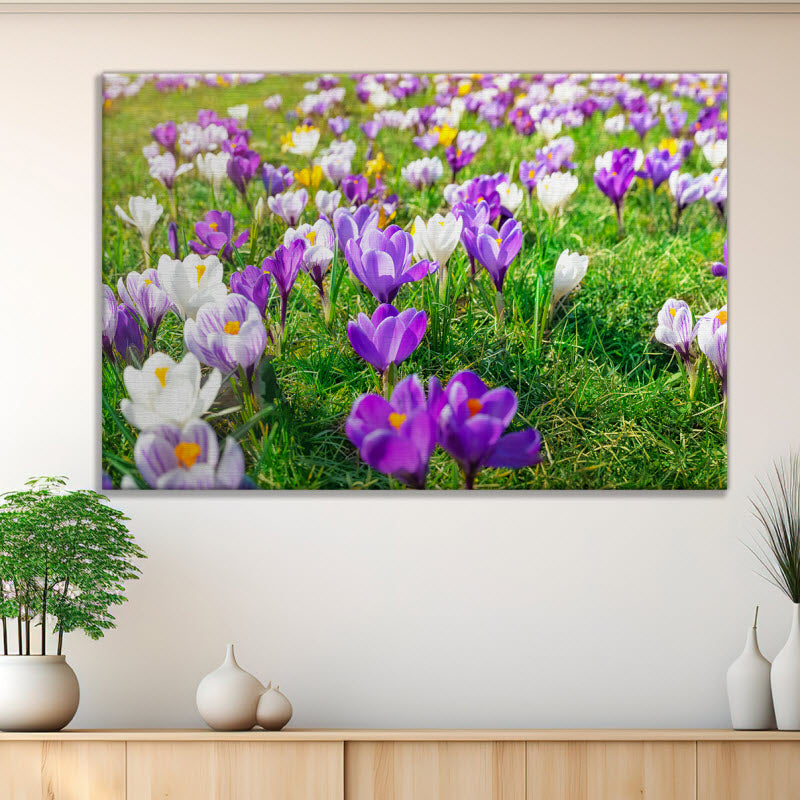 Leinwand mit Motiv: Frühlingsblumen