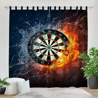 Fotovorhang: Dartscheibe
