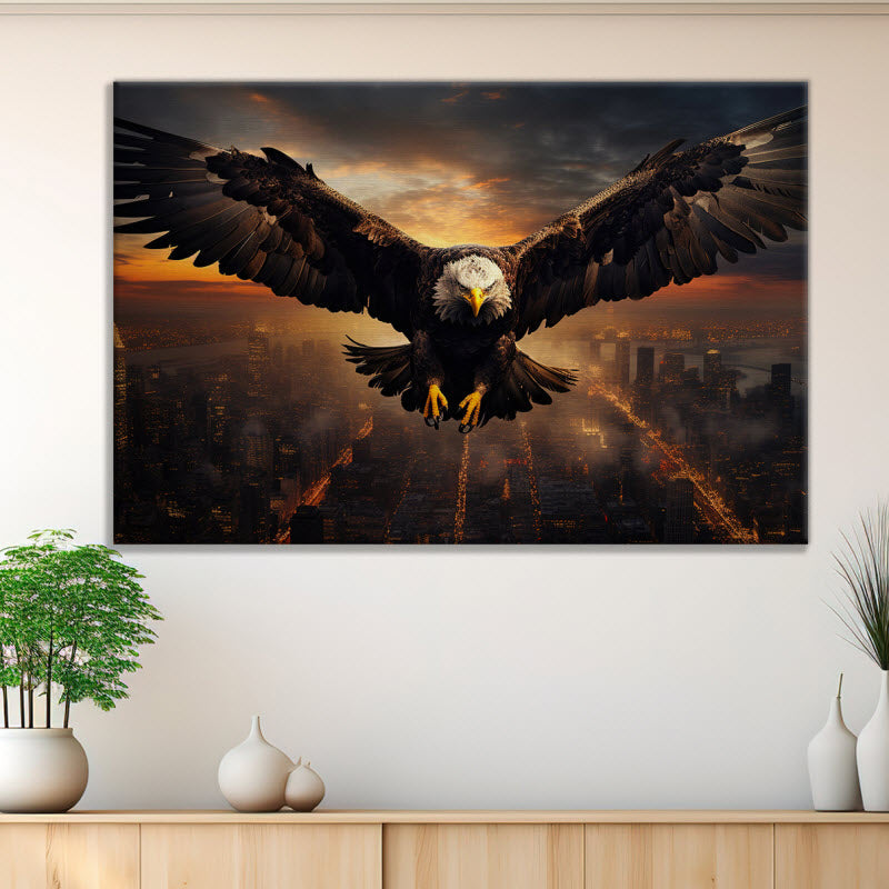 Leinwand mit Motiv: Adler