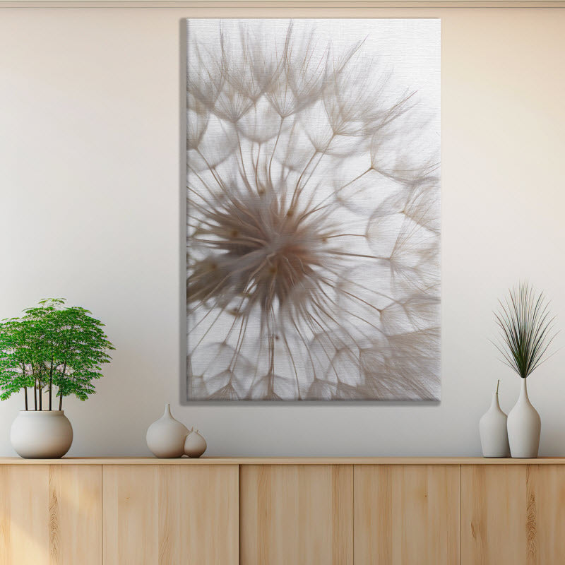 Leinwand mit Motiv: Pusteblume V3