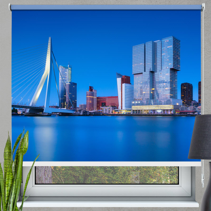 Rollo mit Motiv: Rotterdam Wolkenkratzer