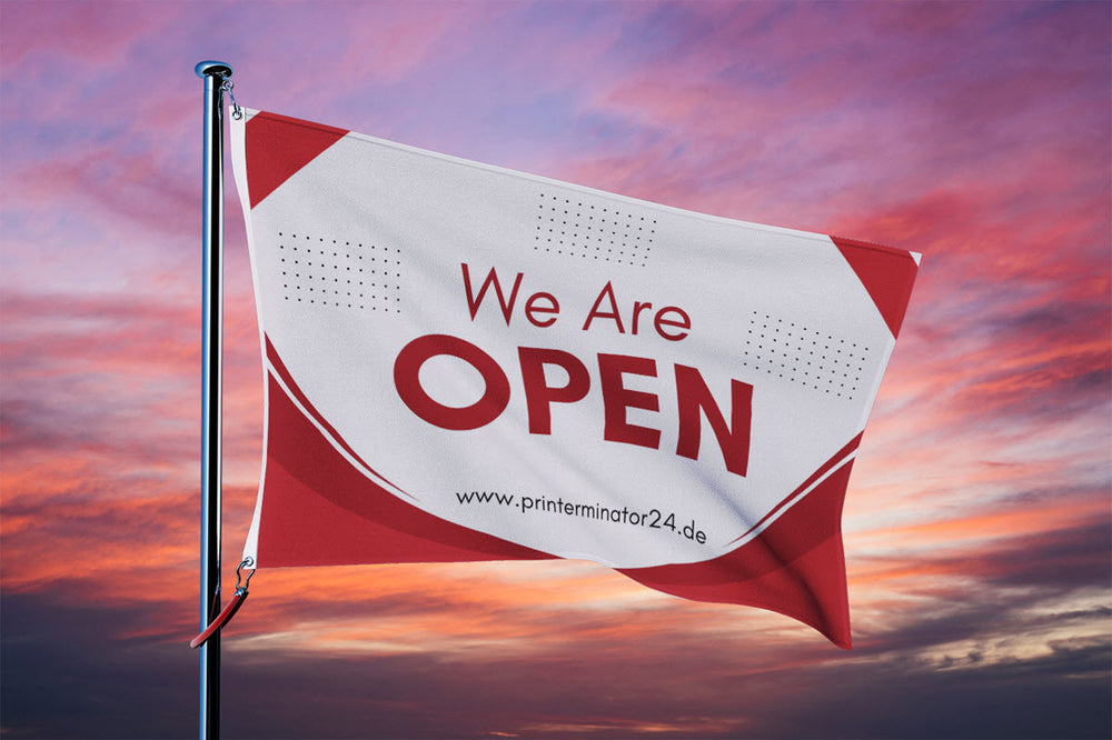  Fahne selbst gestalten ⚡ Dein Design unser Handwerk! Bildidee 