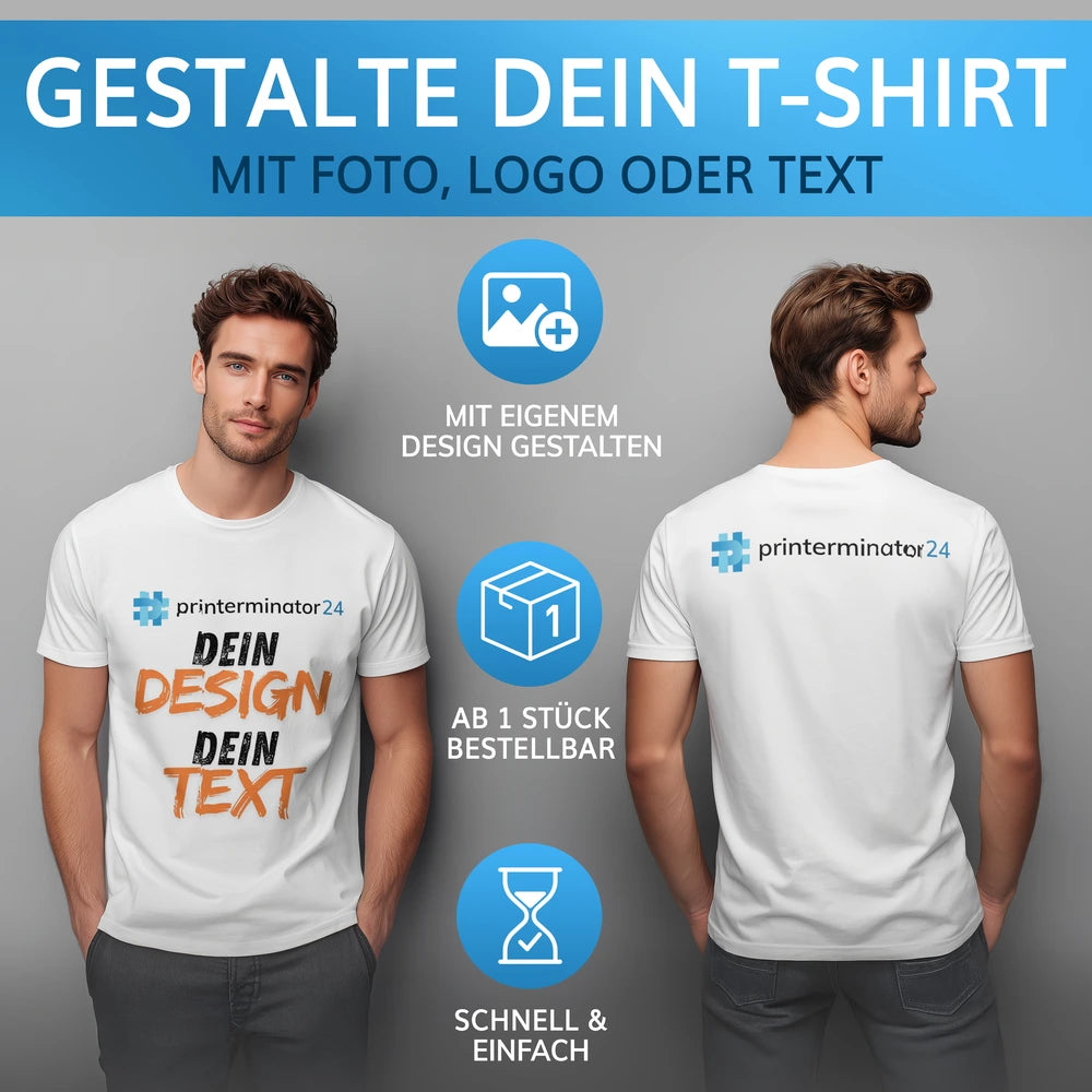 T-Shirt inkl. Druck | Herren/Unisex