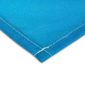 Vereinsflagge mit umlaufendem Saum und Sicherheitsnaht